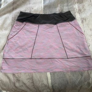 Athletic skirt with shorts